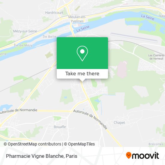 Pharmacie Vigne Blanche map