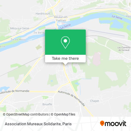 Association Mureaux Solidarite map