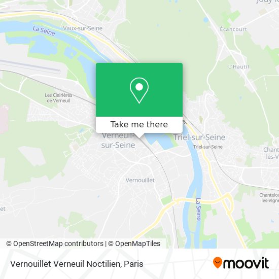 Vernouillet Verneuil Noctilien map