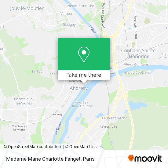 Madame Marie Charlotte Fanget map