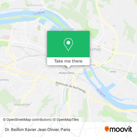 Dr. Beillon Xavier Jean Olivier map