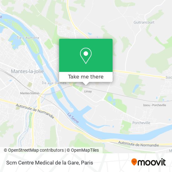 Scm Centre Medical de la Gare map