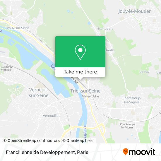 Mapa Francilienne de Developpement