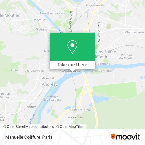 Manuelie Coiffure map