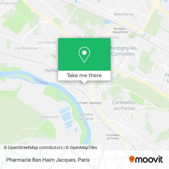 Pharmacie Ben Haim Jacques map