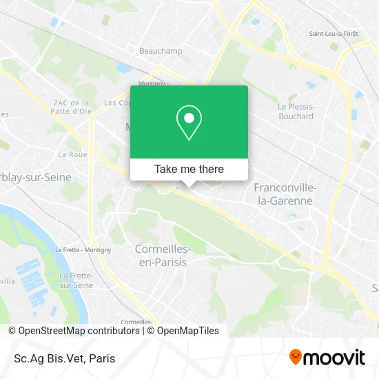 Sc.Ag Bis.Vet map