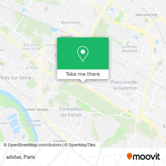 adidas map