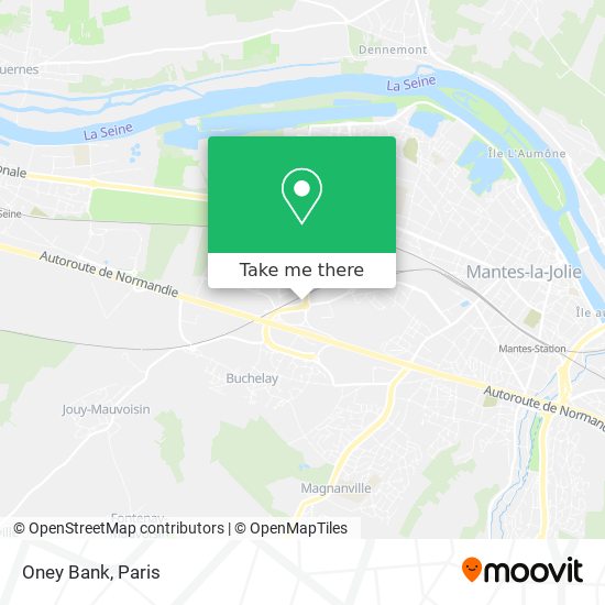 Oney Bank map