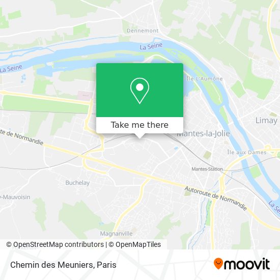 Chemin des Meuniers map