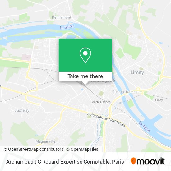 Archambault C Rouard Expertise Comptable map