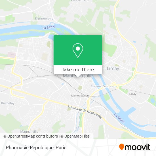 Pharmacie République map