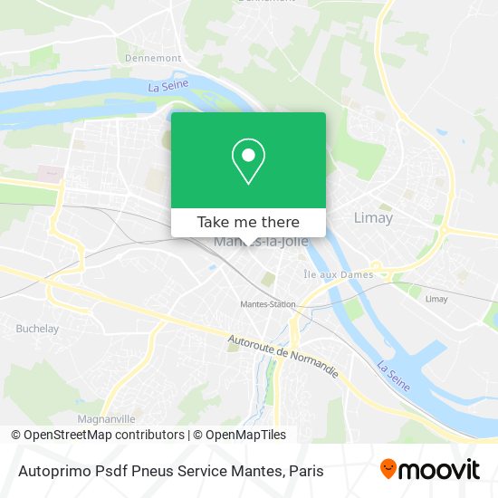 Autoprimo Psdf Pneus Service Mantes map