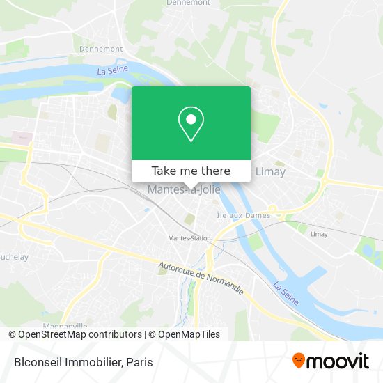 Blconseil Immobilier map