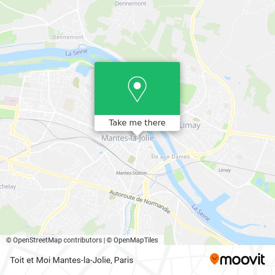 Toit et Moi Mantes-la-Jolie map