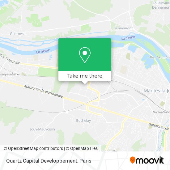 Quartz Capital Developpement map