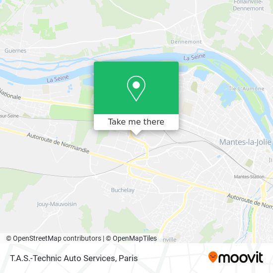 T.A.S.-Technic Auto Services map