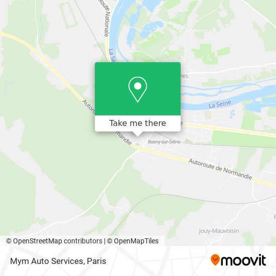 Mym Auto Services map