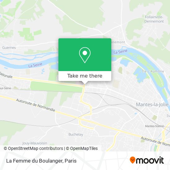 Mapa La Femme du Boulanger