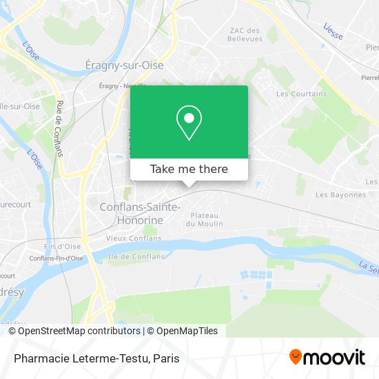 Pharmacie Leterme-Testu map