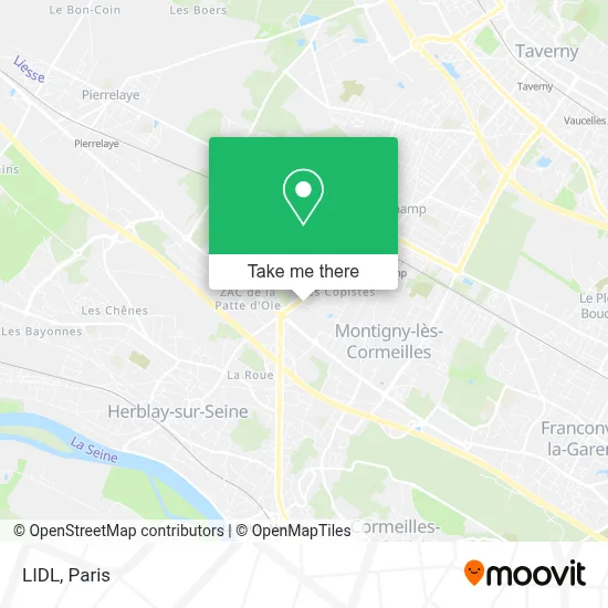 LIDL map