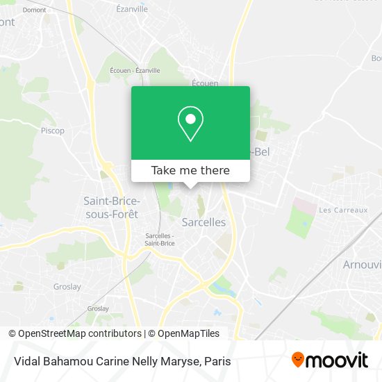 Vidal Bahamou Carine Nelly Maryse map