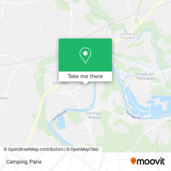 Camping map