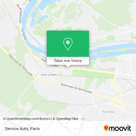 Mapa Service Auto