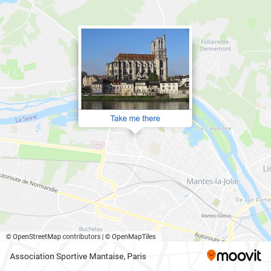 Association Sportive Mantaise map