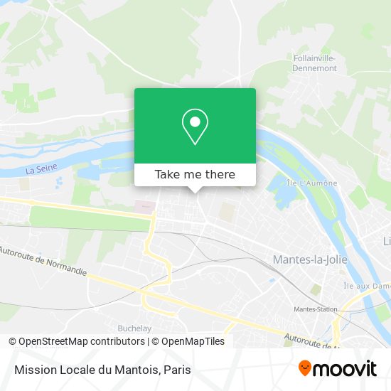 Mission Locale du Mantois map