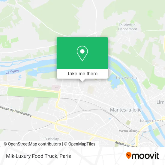 Mlk-Luxury Food Truck map