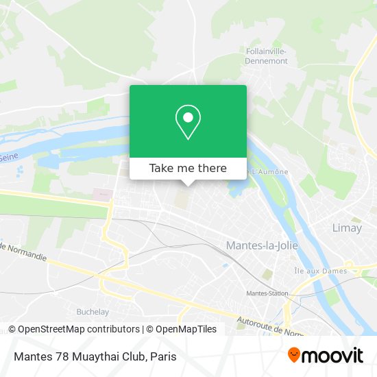 Mantes 78 Muaythai Club map