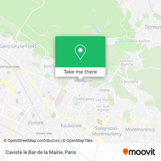 Mapa Caviste le Bar de la Mairie