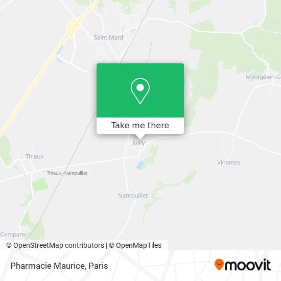Mapa Pharmacie Maurice