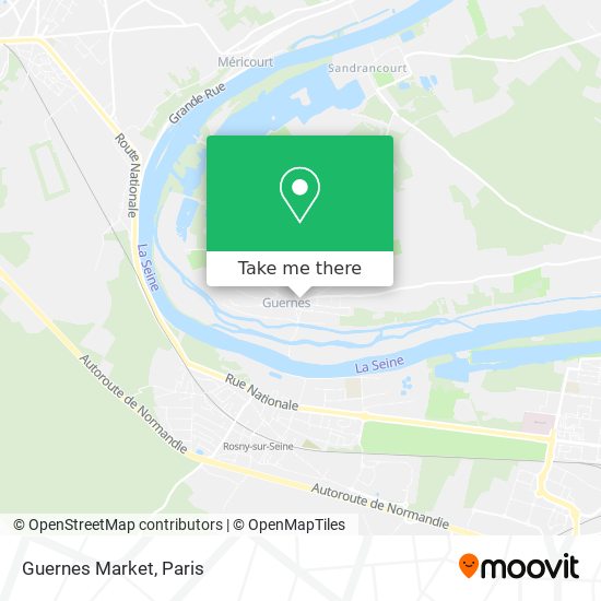 Mapa Guernes Market