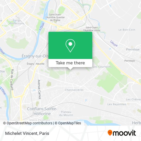 Michelet Vincent map