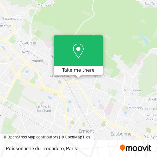 Poissonnerie du Trocadero map