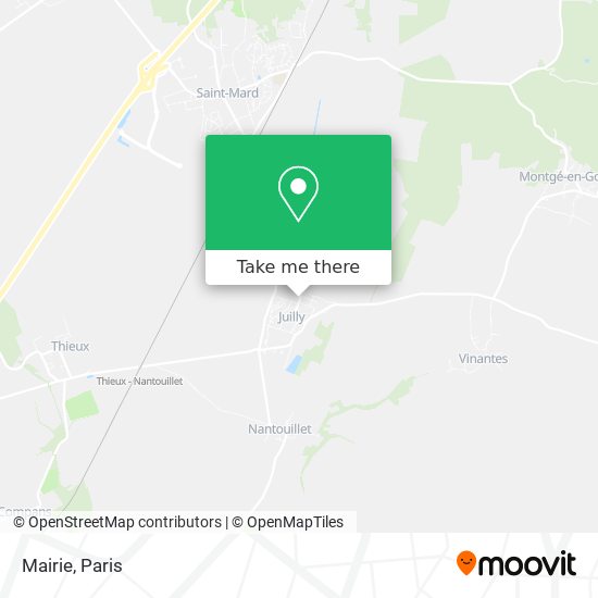 Mairie map