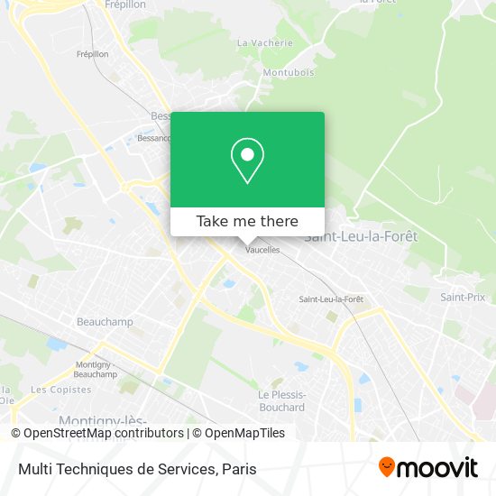 Mapa Multi Techniques de Services