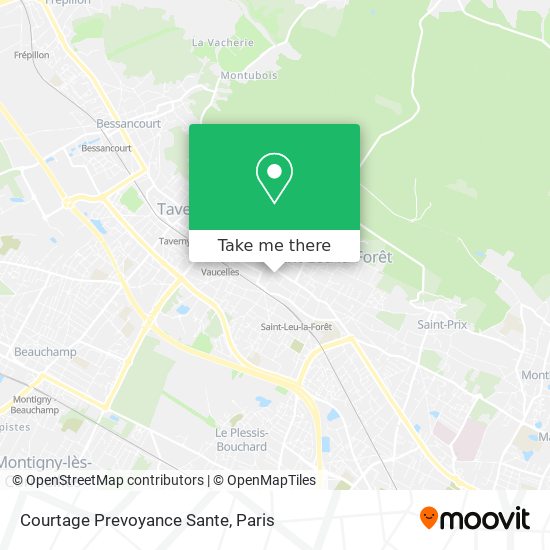 Courtage Prevoyance Sante map