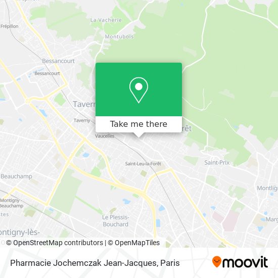 Mapa Pharmacie Jochemczak Jean-Jacques