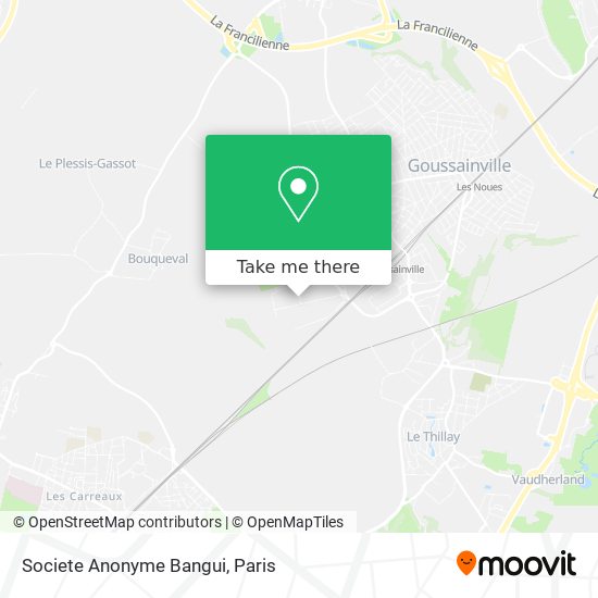 Societe Anonyme Bangui map