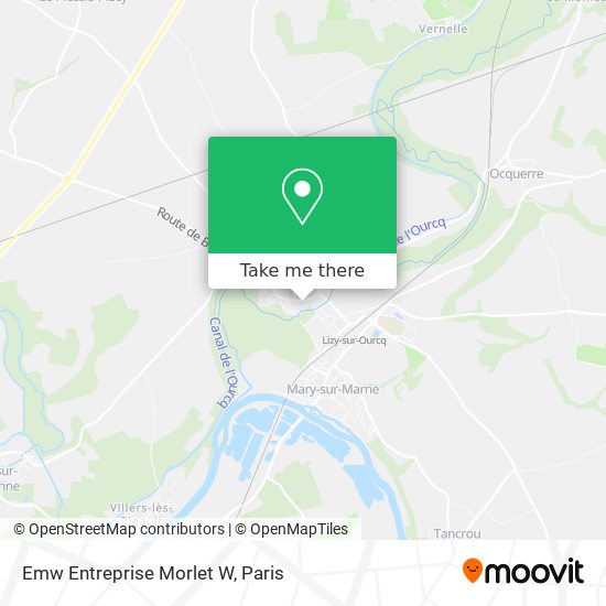 Mapa Emw Entreprise Morlet W