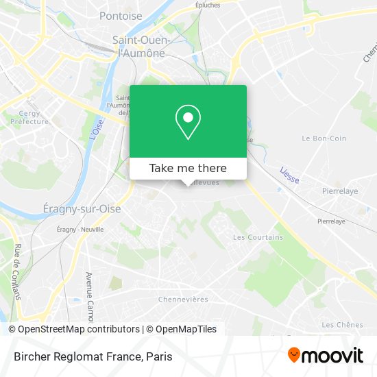 Bircher Reglomat France map