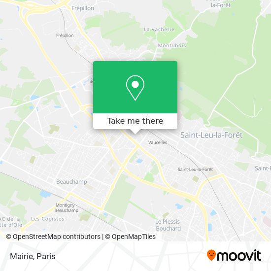 Mairie map