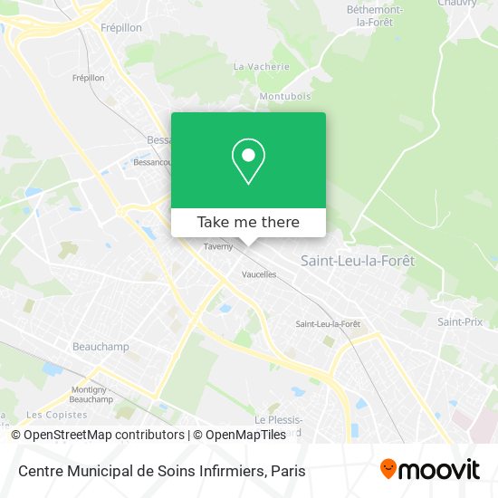 Centre Municipal de Soins Infirmiers map