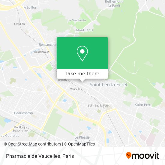 Pharmacie de Vaucelles map