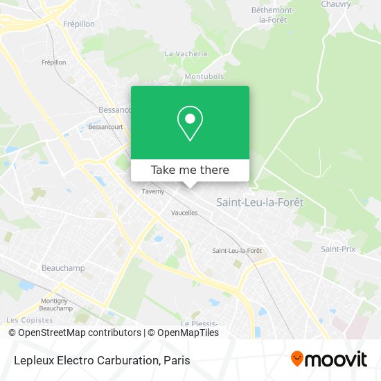 Mapa Lepleux Electro Carburation