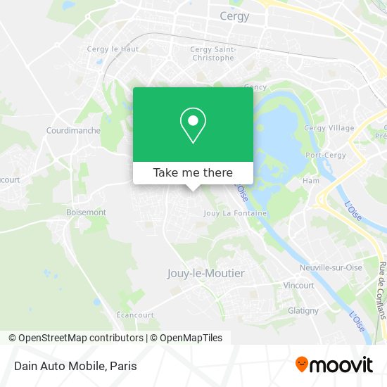 Dain Auto Mobile map