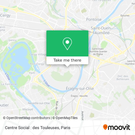 Mapa Centre Social : des Touleuses