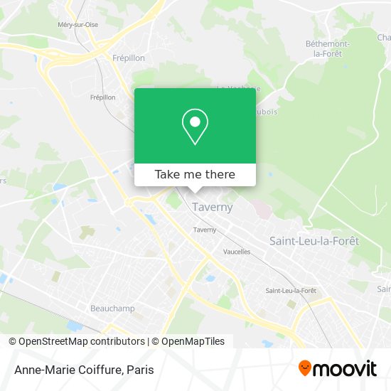 Anne-Marie Coiffure map